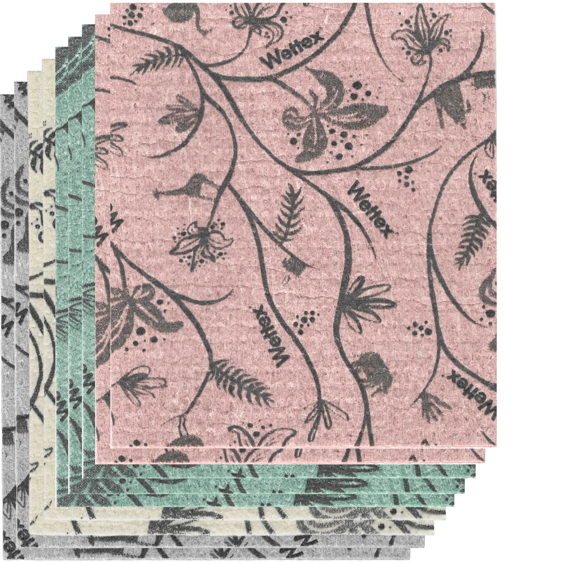 Wettex The Original 10-Pack Swedish Superabsorbent Dishcloth - Modern Limited Edition