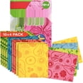 thumbnail image 1 of Wettex The Original 14 Pack Swedish Dishcloth for Kitchen - Eco Friendly Reusable Paper Towels - Assorted Dish Cloths for Washing Dishes, 1 of 7