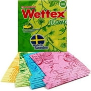 Wettex The Original Dishcloth Swedish superabsorbent Sponge Cloth 10 ct Pack of 2