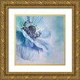 thumbnail image 1 of Wettstein, Priska 20x20 Gold Ornate Wood Framed with Double Matting Museum Art Print Titled - Shades Of Blue, 1 of 4