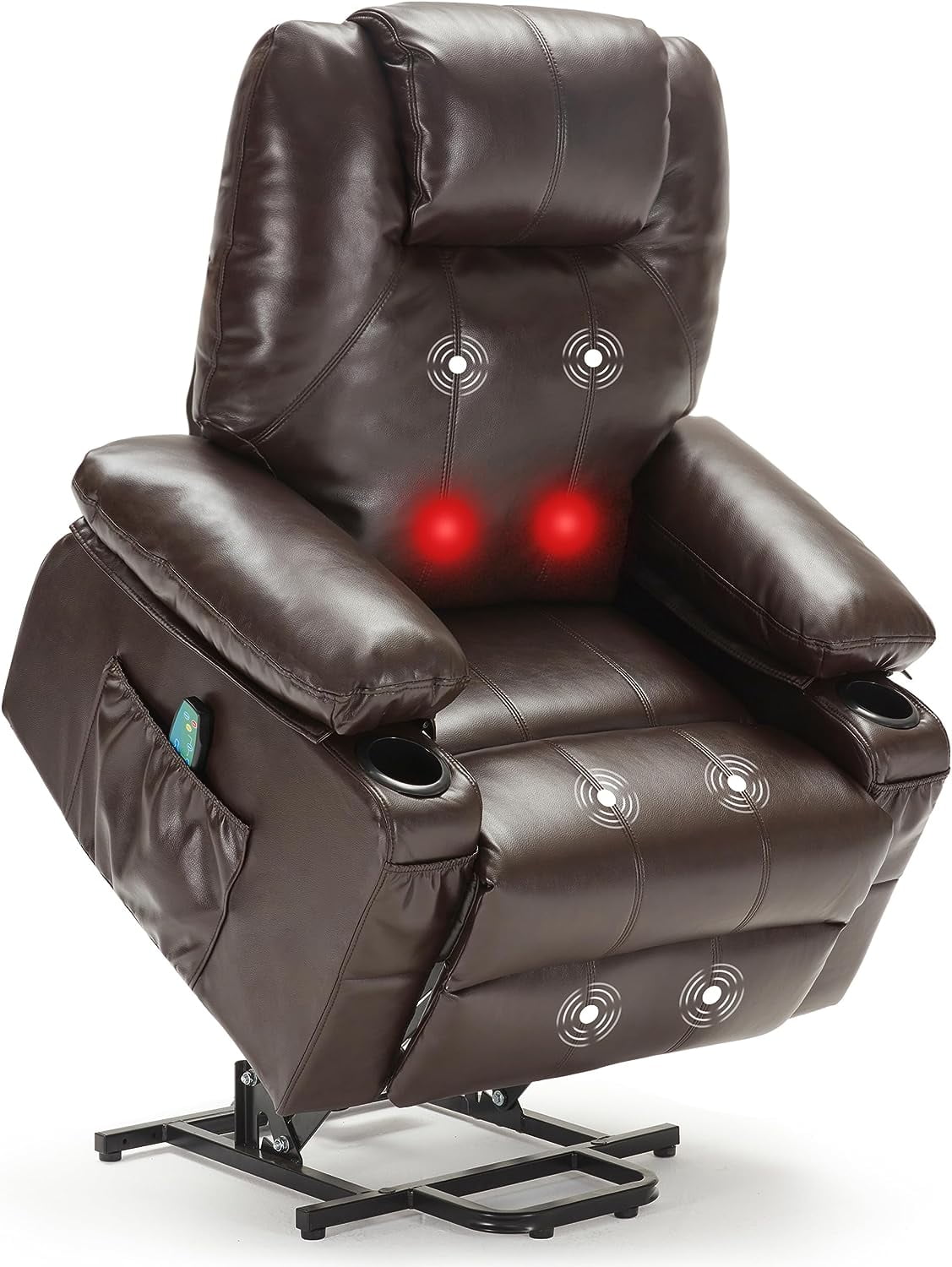 Weture Power Lift Recliner Chair with Heat and Massage for Elderly ...