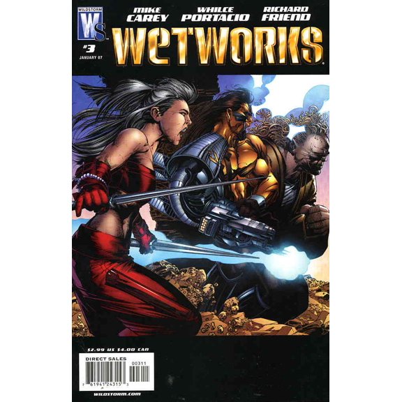 Wetworks (2nd Series) #3 VF ; WildStorm Comic Book