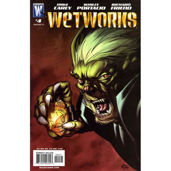 Wetworks (2nd Series) #4A VF ; WildStorm Comic Book