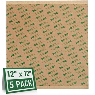 Double Sided Adhesive Sheets - Strong Sticky Paper & Transfer Tape (5)