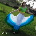 thumbnail image 1 of Wevez Women's ATS Tribal Dip Dye 25 Yard Skirt, One Size, 1 of 5