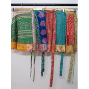 Womens Art Silk beach wrap Around Magic Skirt PLUS SIZE Mix Wholesale Lot 10pc