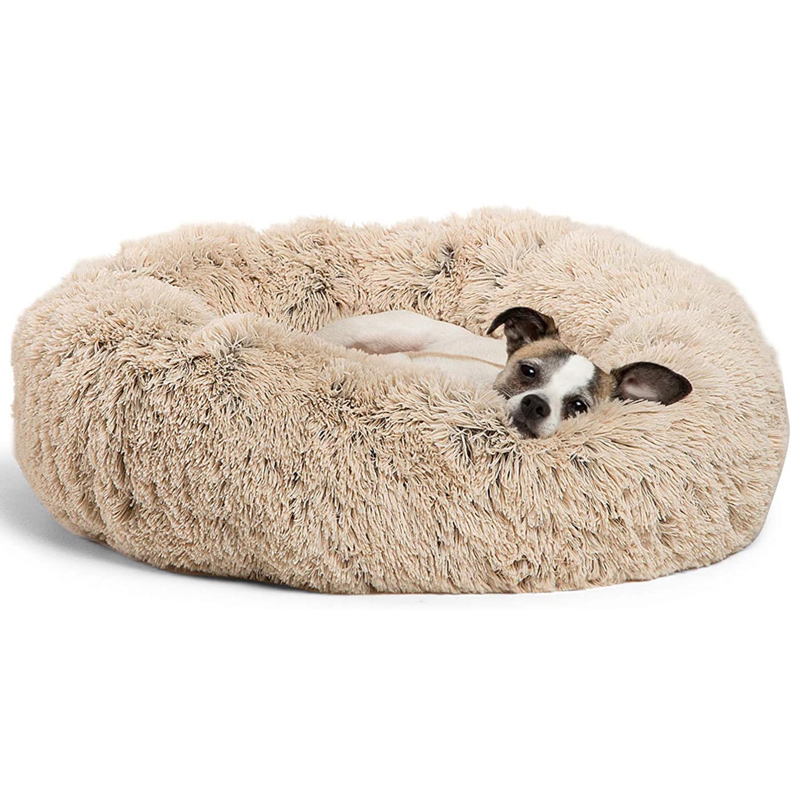 Wewdigi Dog Beds Calming Donut Cuddler, Puppy Dog Beds Small Dogs, Indoor Dog Calming Beds, 23'' - image 1 of 7