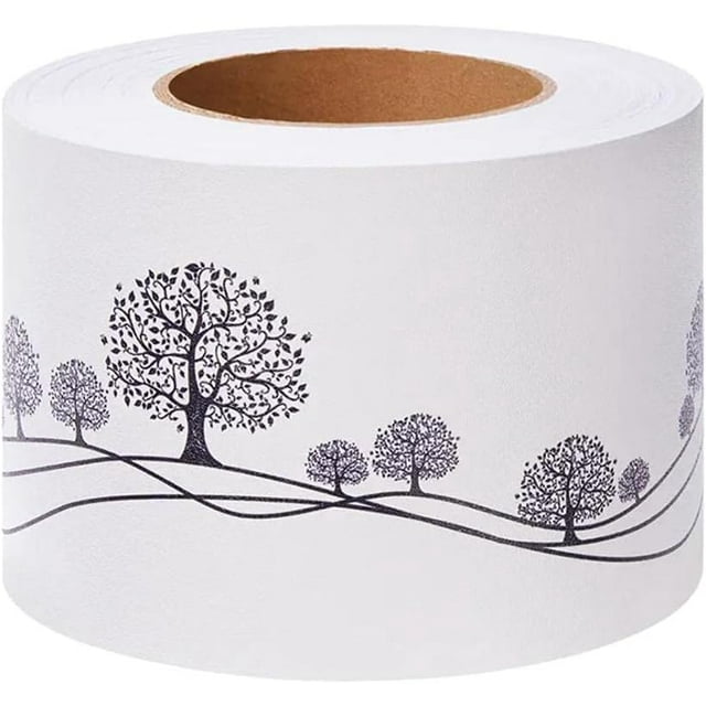 Wewean Peel and Stick Wallpaper Mirror Borders for Bathroom Classroom