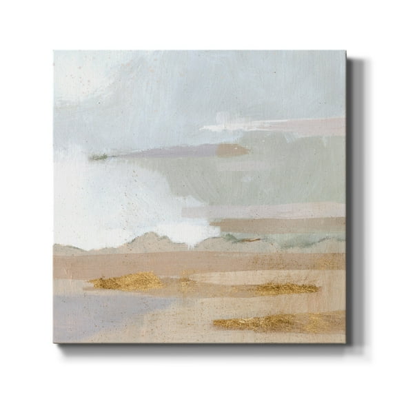 Wexford Home Abstract Coastland I-Premium Gallery Wrapped Canvas, 10" x 10" - Ready to Hang