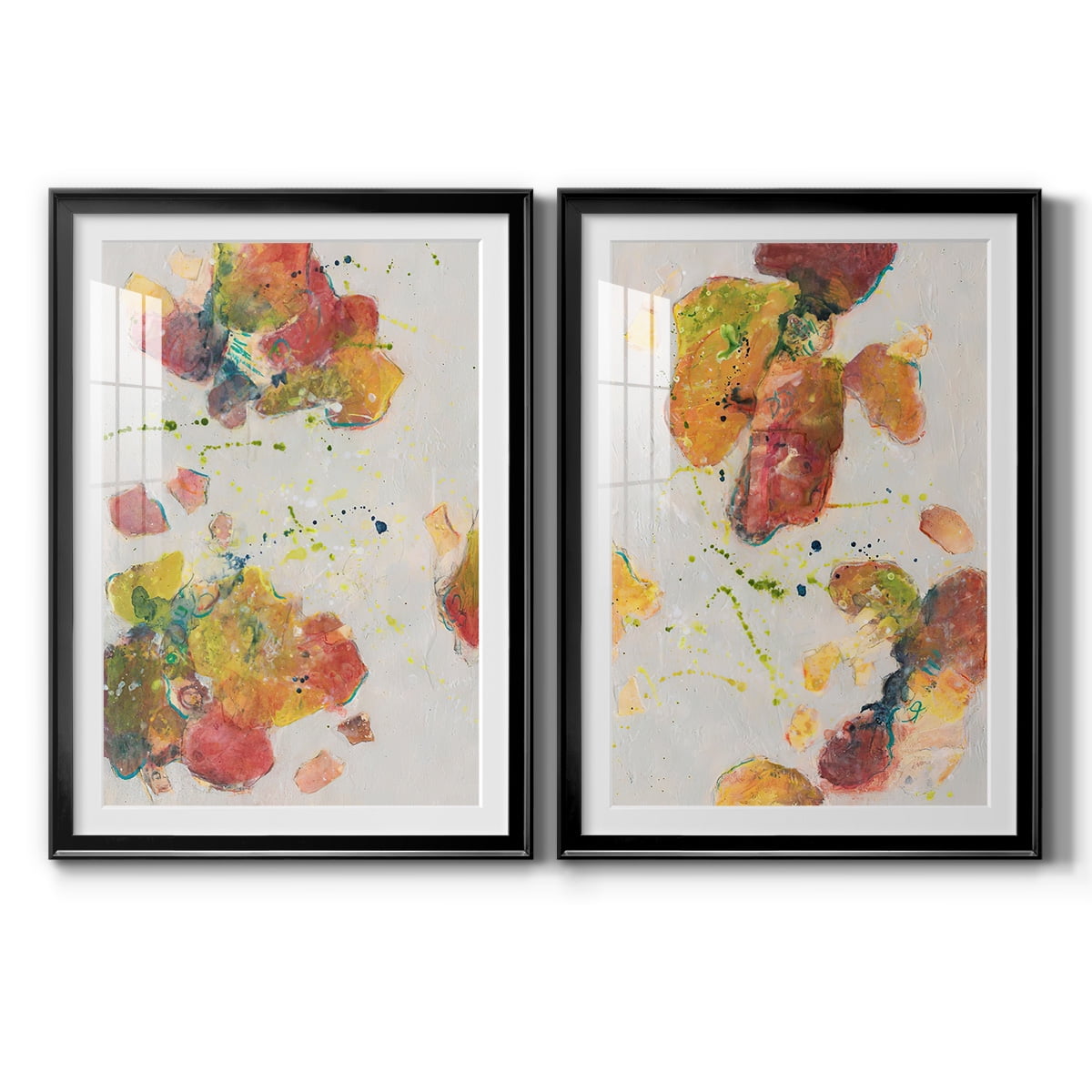 Wexford Home Attracting Love I Premium Framed Print, 22.5" x 30.5" - Ready to Hang, Black (Set of 2)