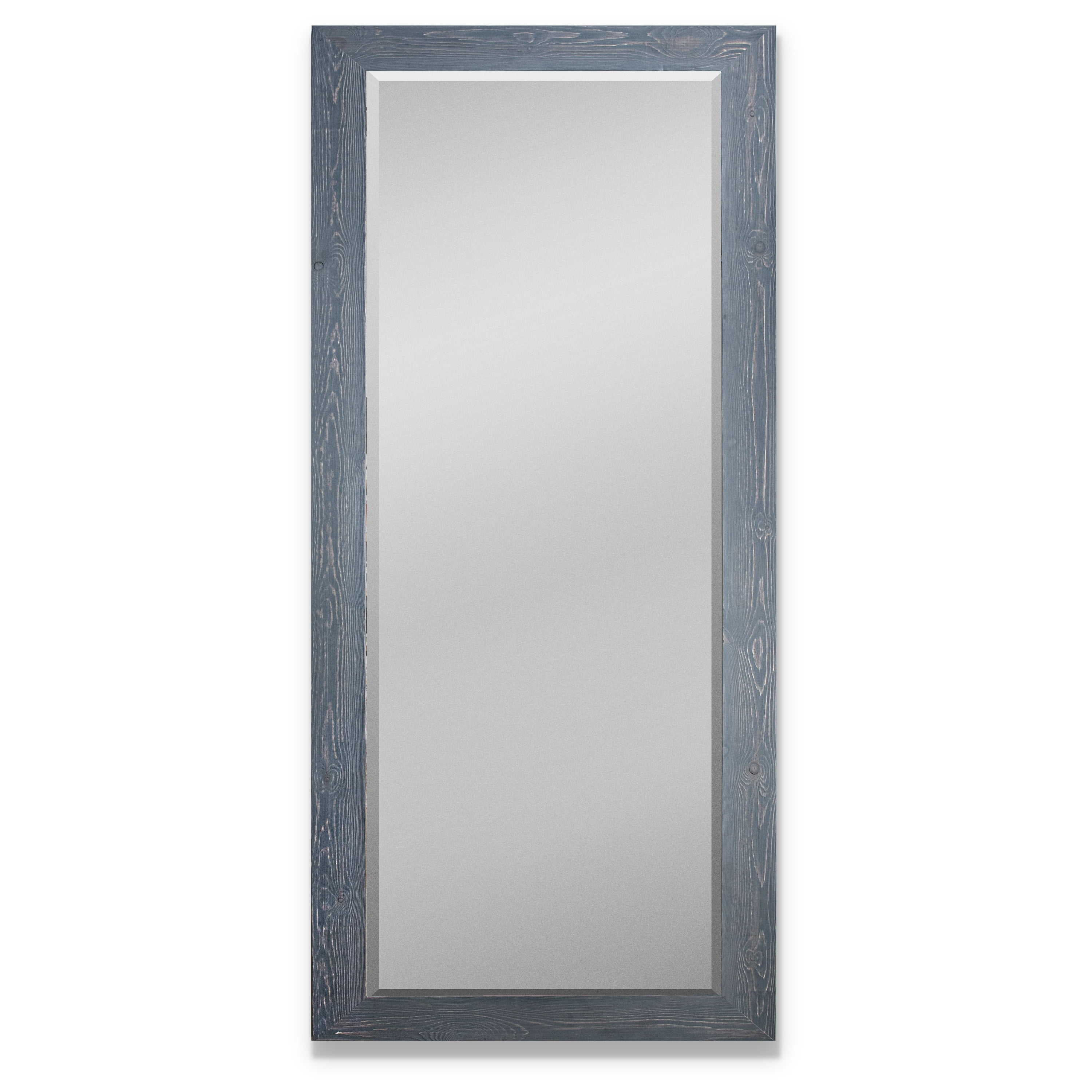 Wexford Home Barnwood Wood Full Length Mirror - Distressed Gray- 62X27 ...
