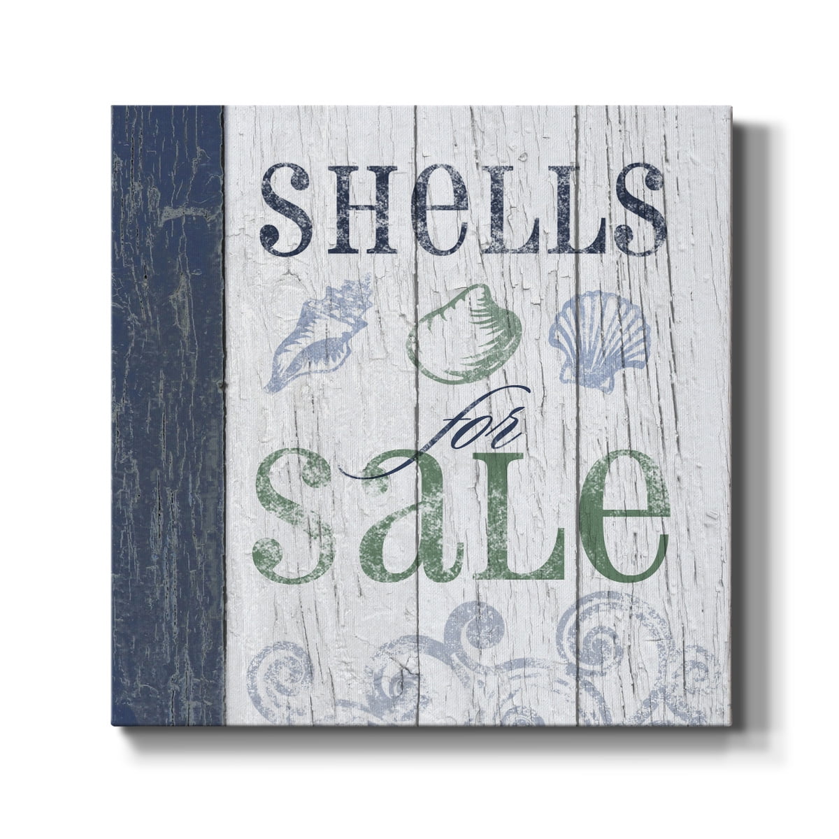 Wexford Home Beach Sign II-Premium Gallery Wrapped Canvas, 40" x 40" - Ready to Hang