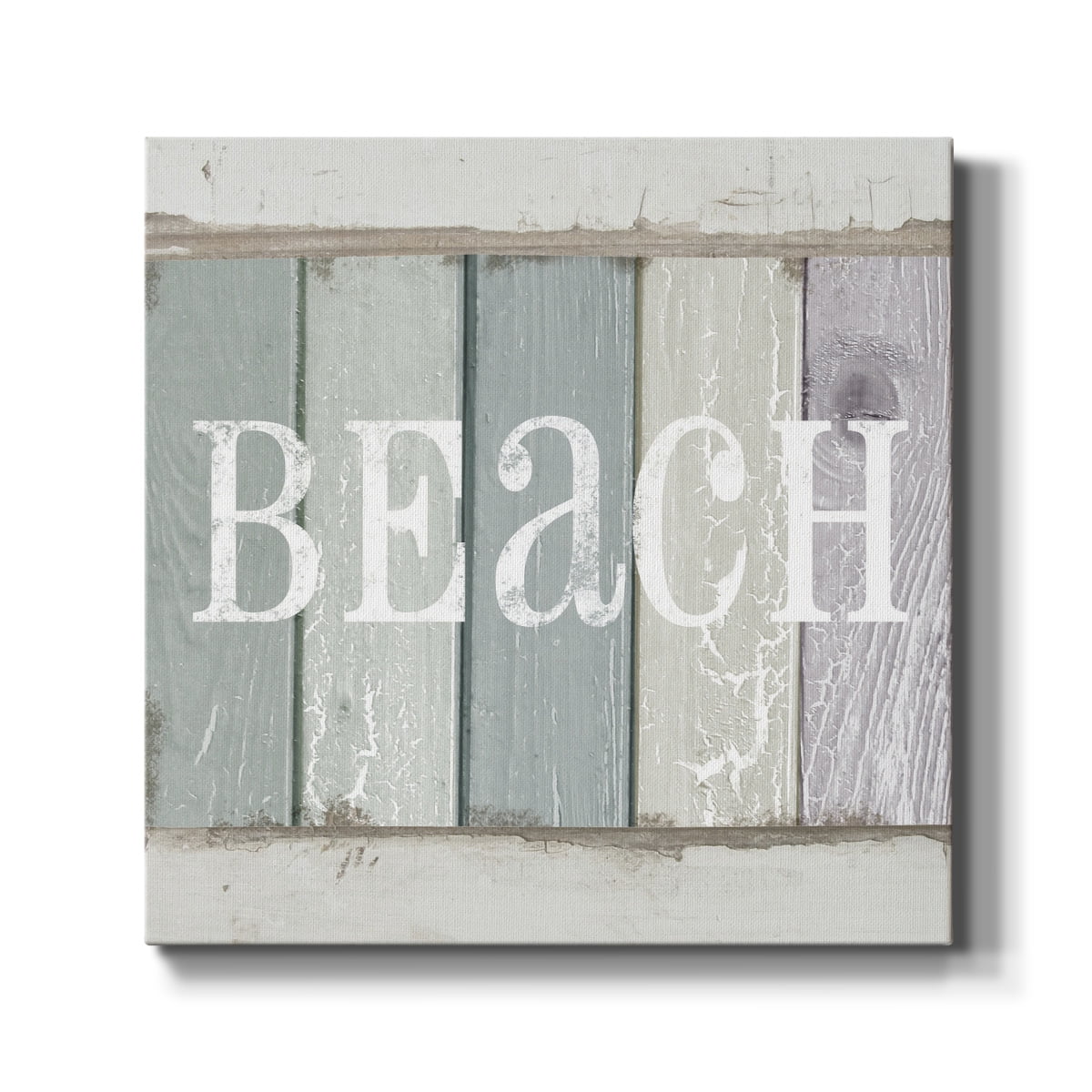 Wexford Home Beach Sign IV-Premium Gallery Wrapped Canvas, 16" x 16" - Ready to Hang