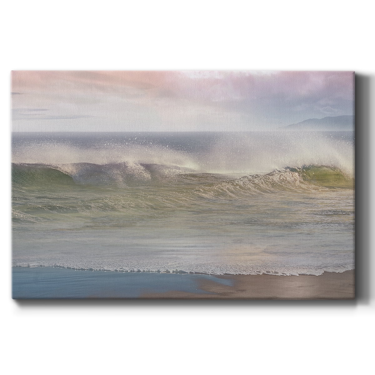 Wexford Home California Surf Premium Gallery Wrapped Canvas, 12" x 18" - Ready to Hang