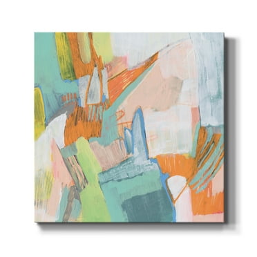 Wexford Home Candied Sherbet II-Premium Gallery Wrapped Canvas, 10" x 10" - Ready to Hang