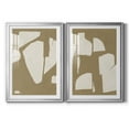 thumbnail image 1 of Wexford Home Chunky Abstract III Premium Framed Print, 18.5" x 24.5" - Ready to Hang, Silver (Set of 2), 1 of 9