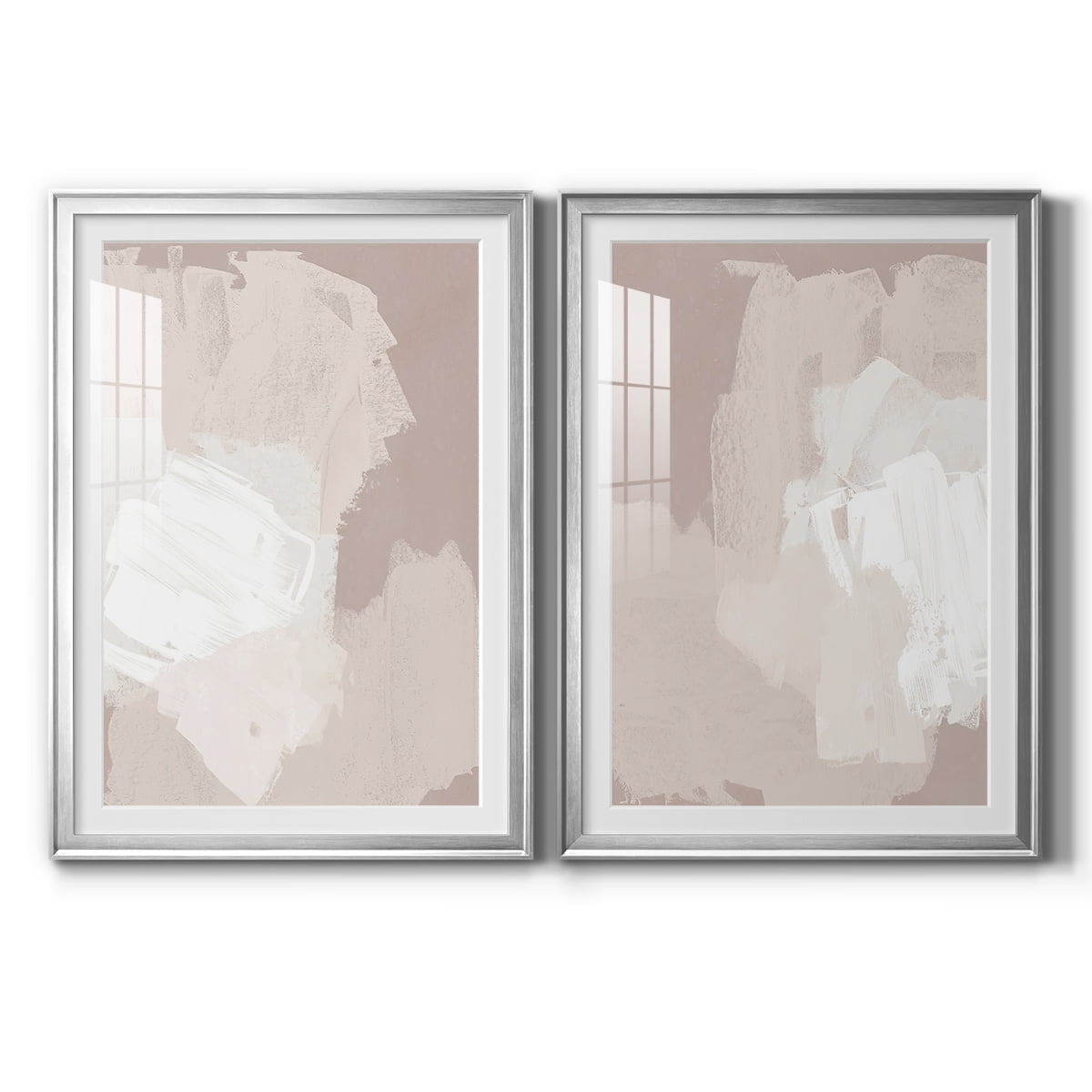 Wexford Home Cloud Slate I Premium Framed Print, 22.5" x 30.5" - Ready to Hang, Silver (Set of 2)
