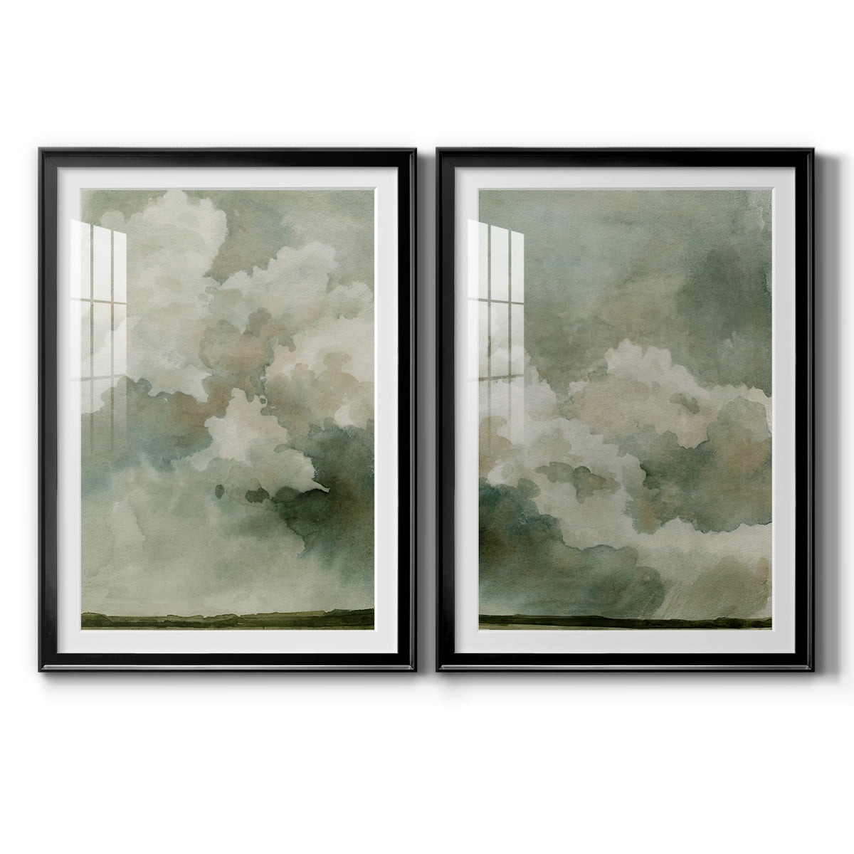 Wexford Home Coming Rain I Premium Framed Print, 18.5" x 24.5" - Ready to Hang, Black (Set of 2)