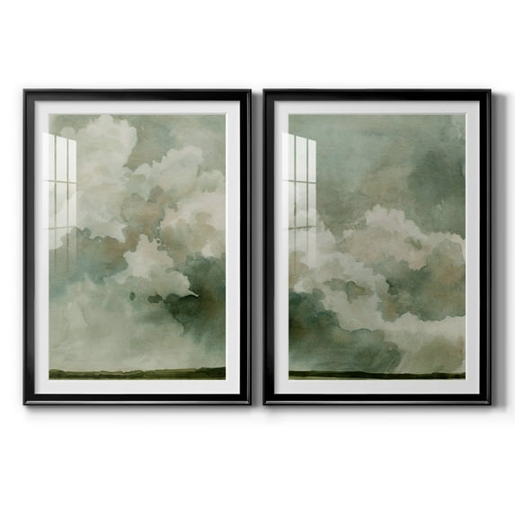 Wexford Home Coming Rain I Premium Framed Print, 22.5" x 30.5" - Ready to Hang, Black (Set of 2)