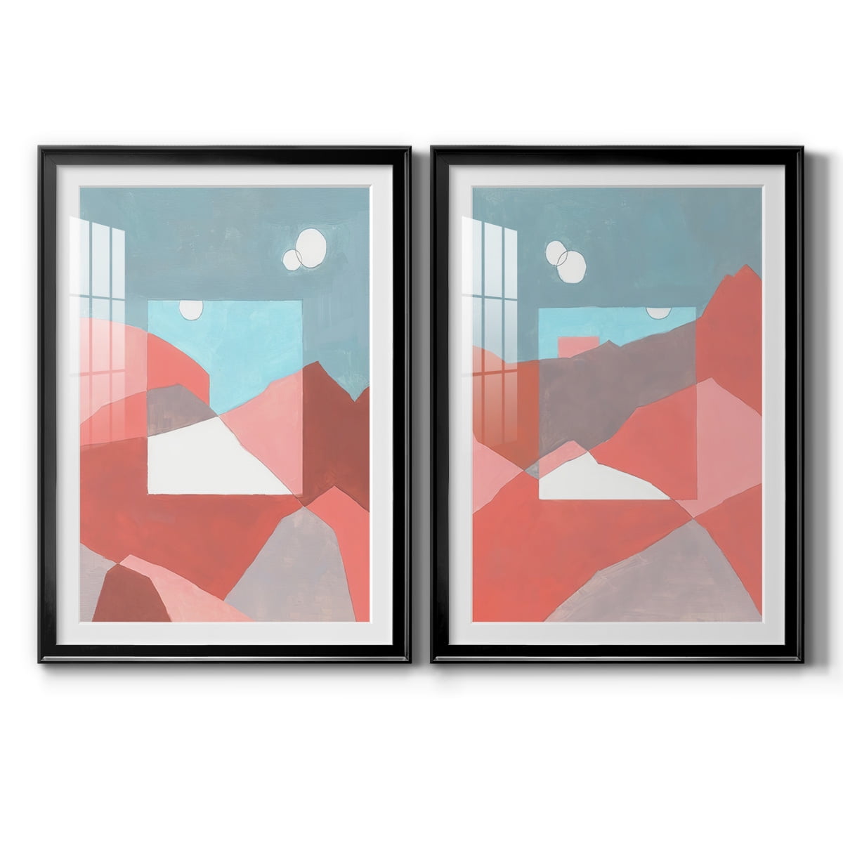 Wexford Home Desert Dreamscape I Premium Framed Print, 30.5" x 42.5" - Ready to Hang, Black (Set of 2)