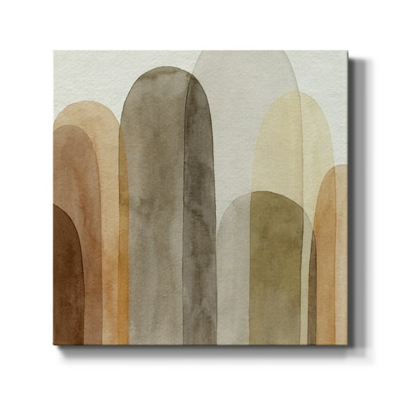 Wexford Home Desert Watercolor Arches I-Premium Gallery Wrapped Canvas, 32" x 32" - Ready to Hang