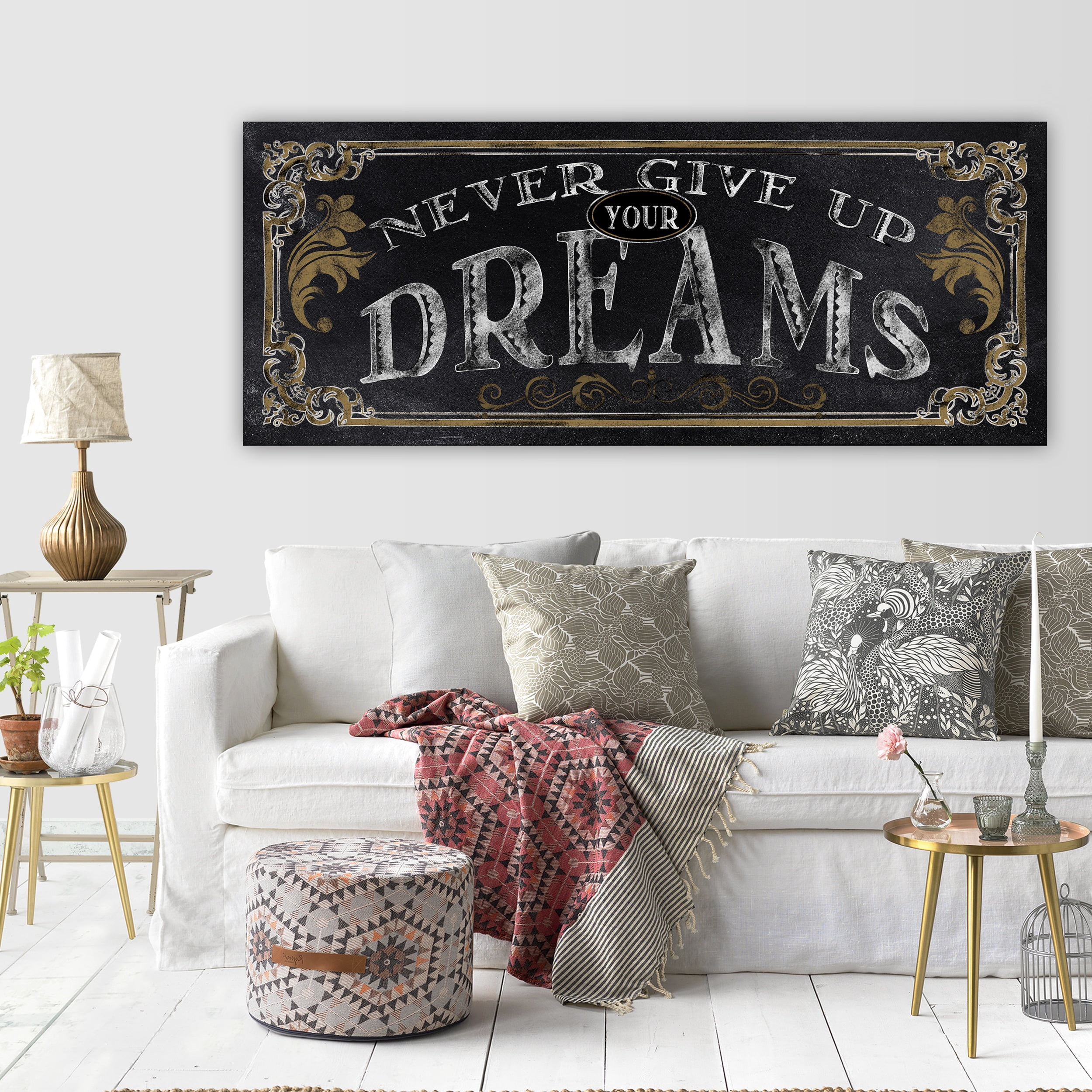 Wexford Home Clockworks I Gallery Wrapped Canvas Wall Art - 24x24 Inches, Ready To Hang Abstract Print