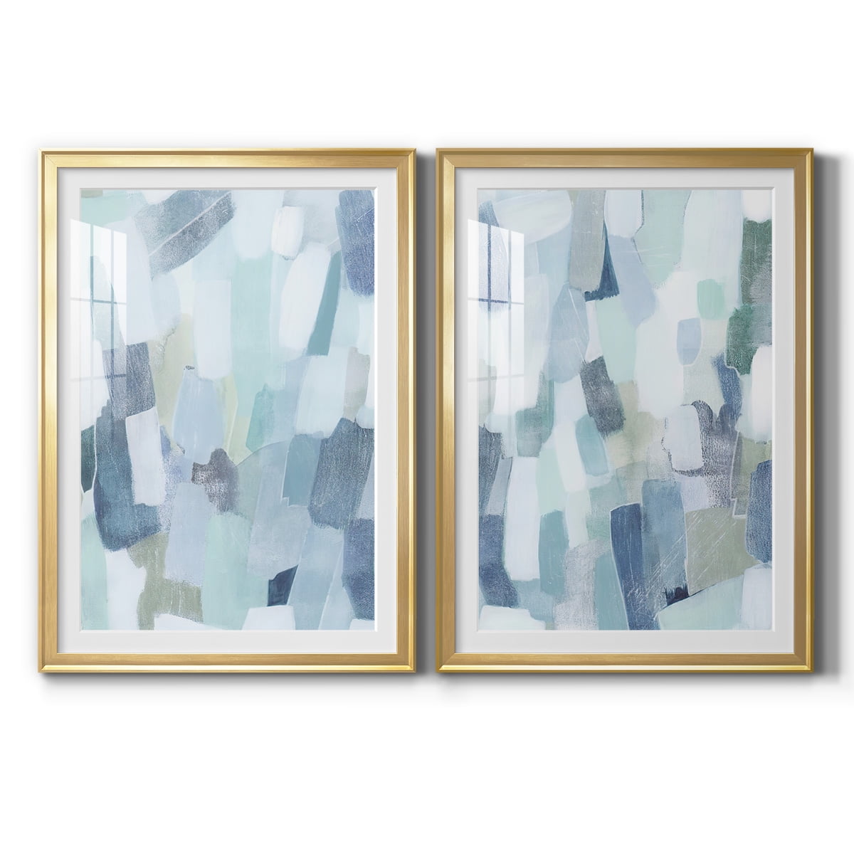 Wexford Home Dusky Gale I Premium Framed Print, 26.5" x 36.5" - Ready to Hang, Gold (Set of 2)