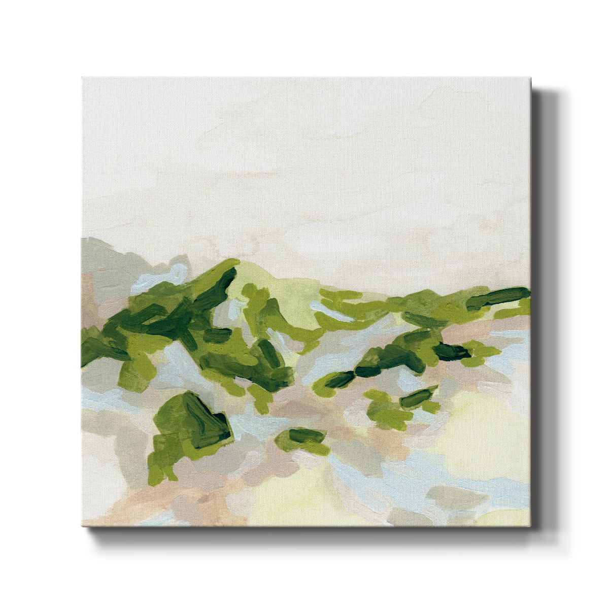 Wexford Home Emerald Hills I-Premium Gallery Wrapped Canvas, 24" x 24" - Ready to Hang