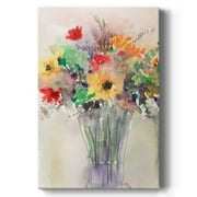 Wexford Home Fancy that Bouquet I Premium Gallery Wrapped Canvas - Ready to Hang 24X36