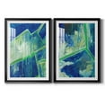 thumbnail image 1 of Wexford Home Geometric in Cool V Premium Framed Print, 30.5" x 42.5" - Ready to Hang, Black (Set of 2), 1 of 9