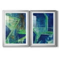 thumbnail image 1 of Wexford Home Geometric in Cool VII Premium Framed Print, 18.5" x 24.5" - Ready to Hang, Silver (Set of 2), 1 of 9