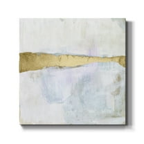 Wexford Home Gold Ribbon Horizon I-Premium Gallery Wrapped Canvas, 10" x 10" - Ready to Hang