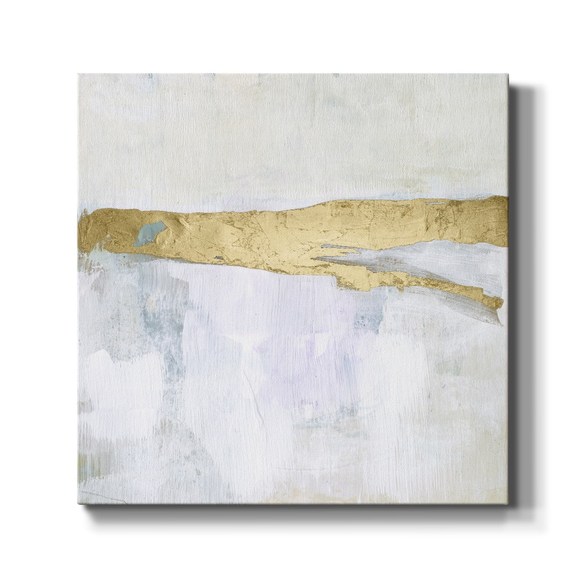 Wexford Home Gold Ribbon Horizon II-Premium Gallery Wrapped Canvas, 24" x 24" - Ready to Hang