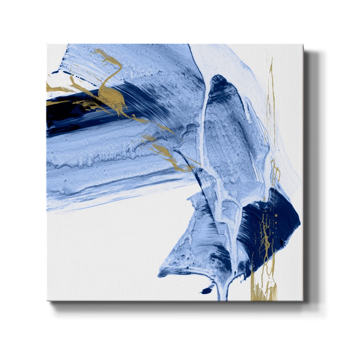 Wexford Home Golden Current I-Premium Gallery Wrapped Canvas, 40" x 40" - Ready to Hang