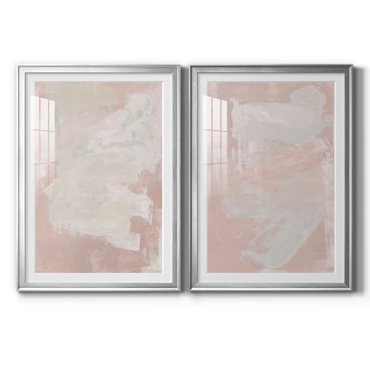 Wexford Home Hazy Summer I Premium Framed Print, 18.5" x 24.5" - Ready to Hang, Silver (Set of 2)