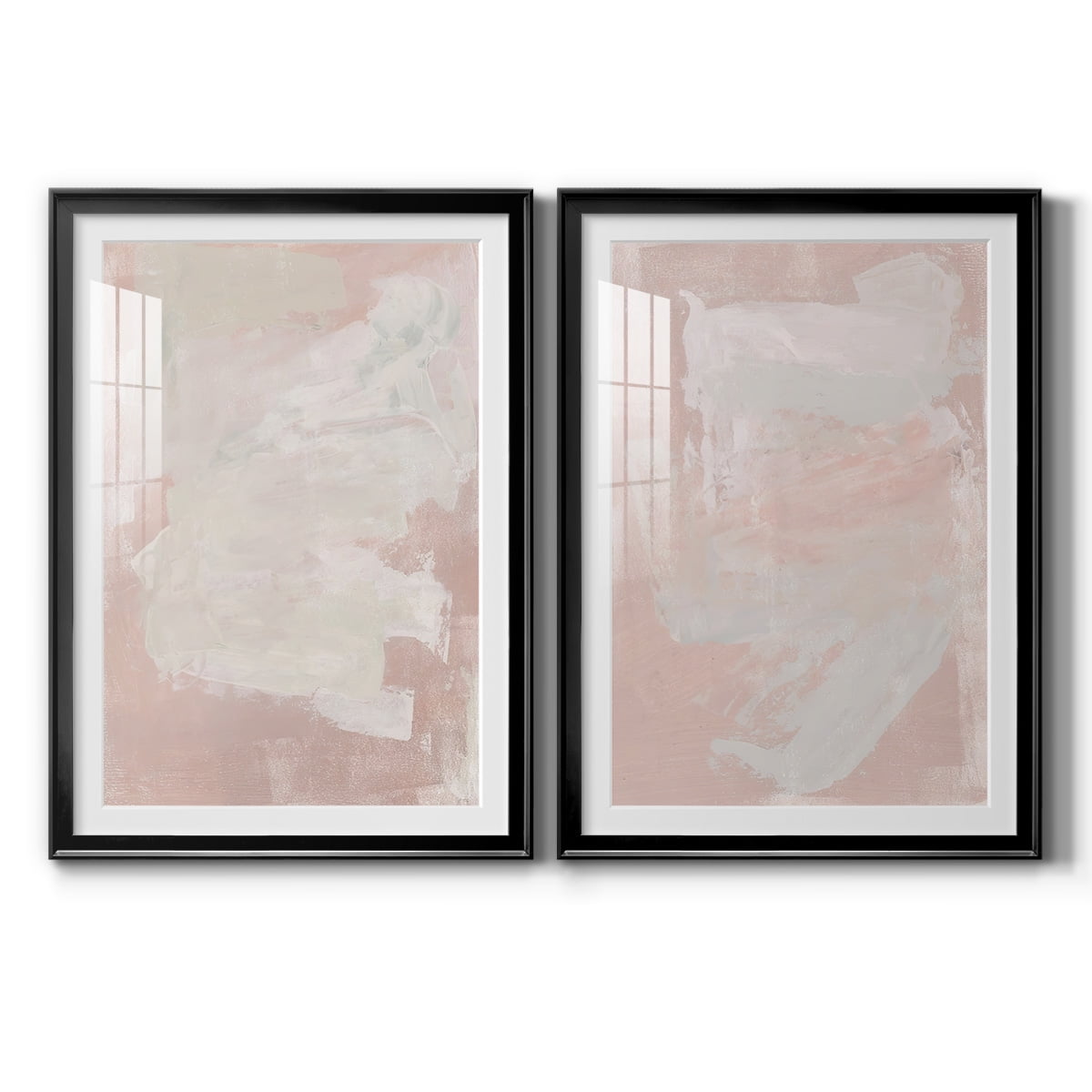 Wexford Home Hazy Summer I Premium Framed Print, 26.5" x 36.5" - Ready to Hang, Black (Set of 2)
