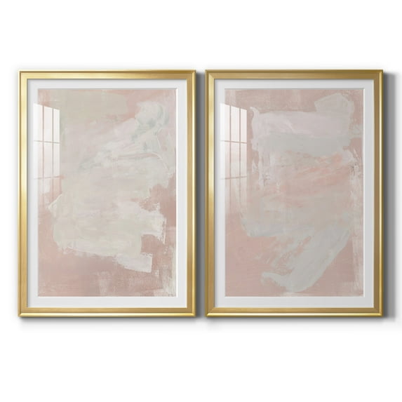 Wexford Home Hazy Summer I Premium Framed Print, 26.5" x 36.5" - Ready to Hang, Gold (Set of 2)
