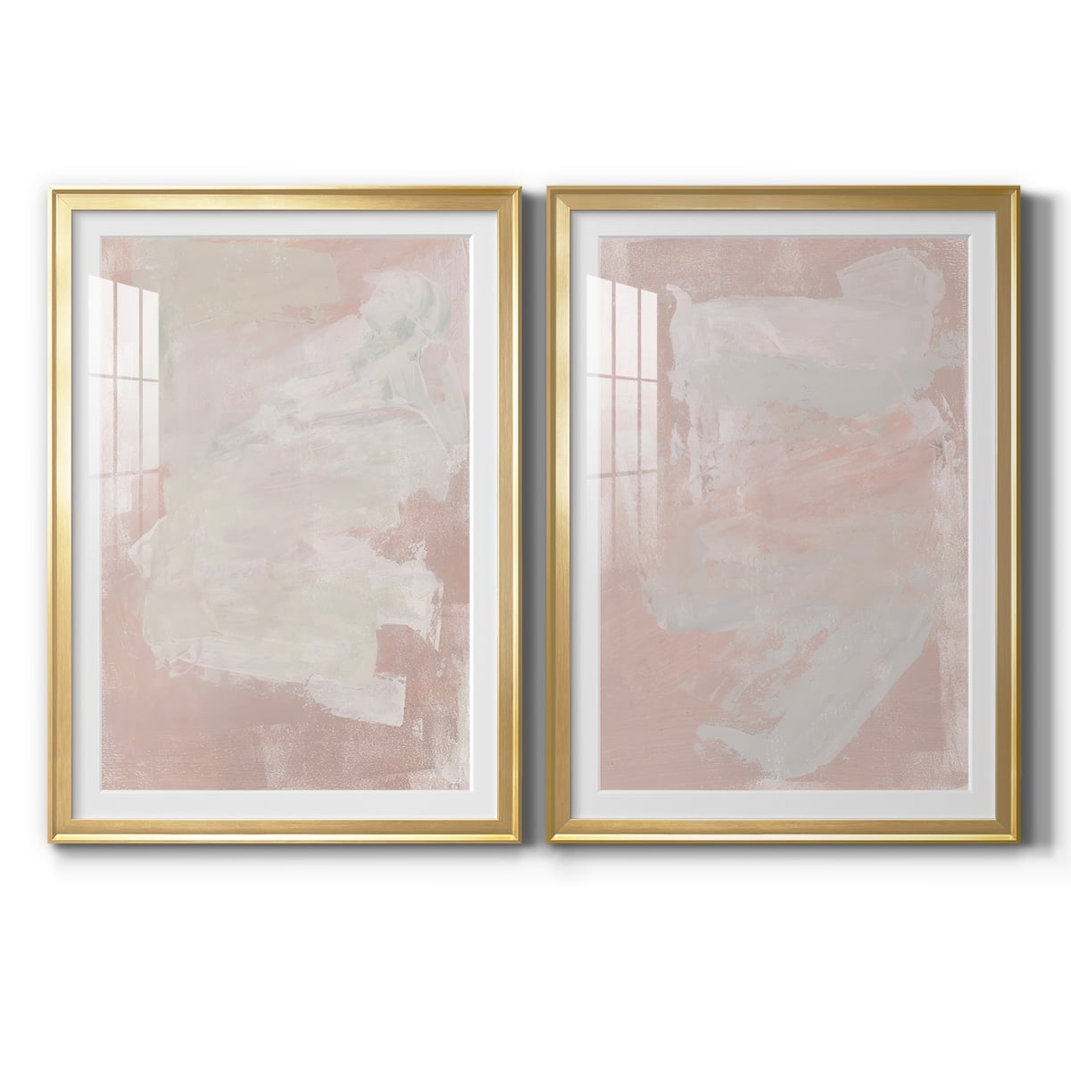 Wexford Home Hazy Summer I Premium Framed Print, 30.5" x 42.5" - Ready to Hang, Gold (Set of 2)