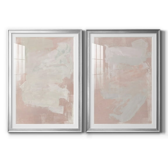 Wexford Home Hazy Summer I Premium Framed Print, 30.5" x 42.5" - Ready to Hang, Silver (Set of 2)