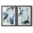 thumbnail image 1 of Wexford Home Indigo Swash I Premium Framed Print, 26.5" x 36.5" - Ready to Hang, Black (Set of 2), 1 of 9