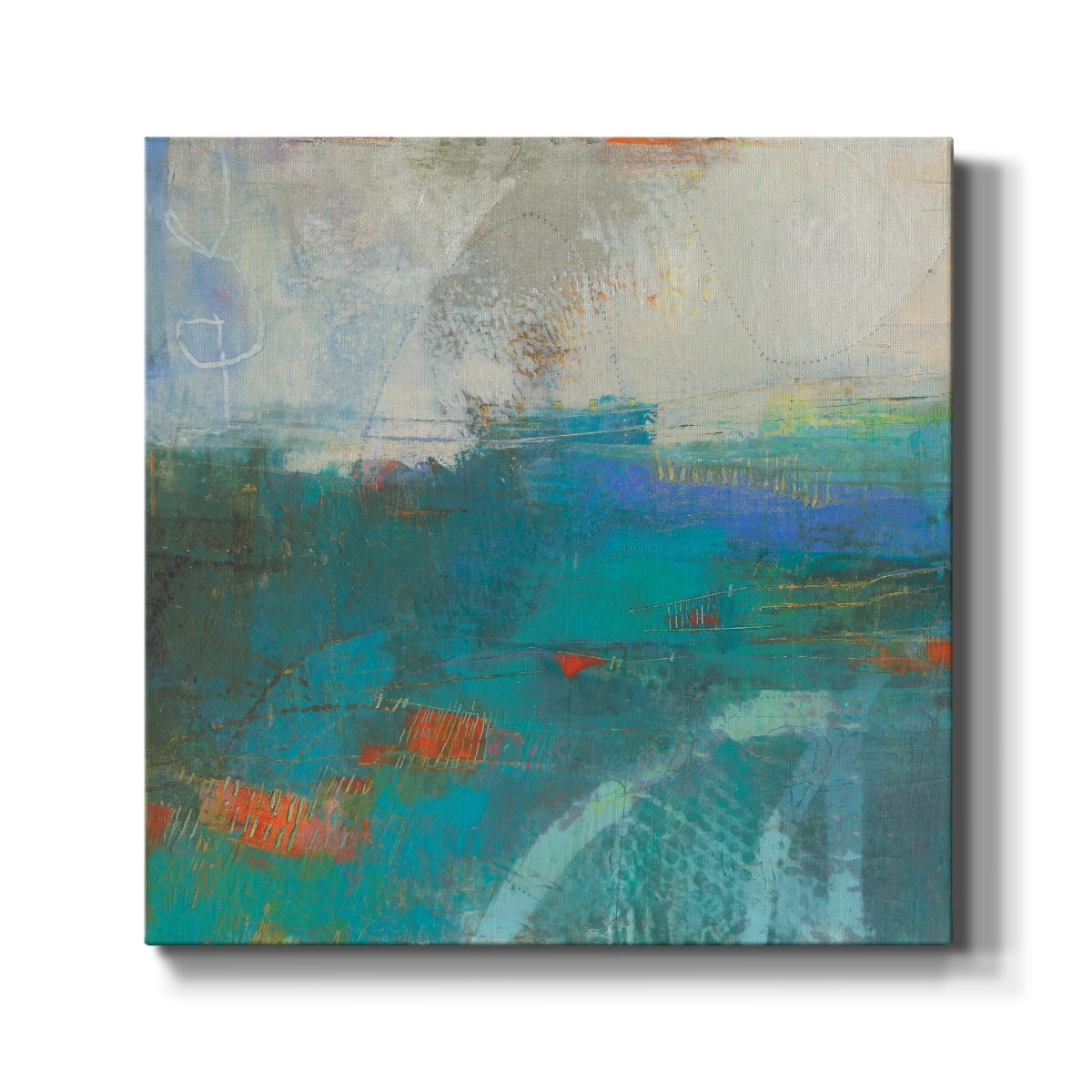 Wexford Home Keek II-Premium Gallery Wrapped Canvas, 16" x 16" - Ready to Hang