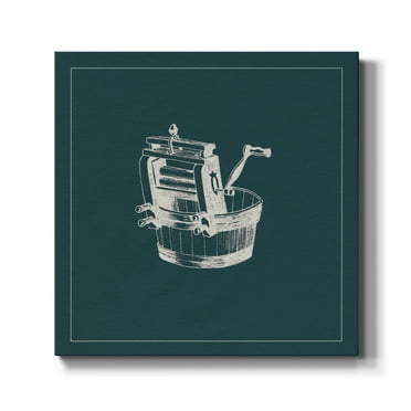 Wexford Home Laundry Tips I-Premium Gallery Wrapped Canvas, 10" x 10" - Ready to Hang