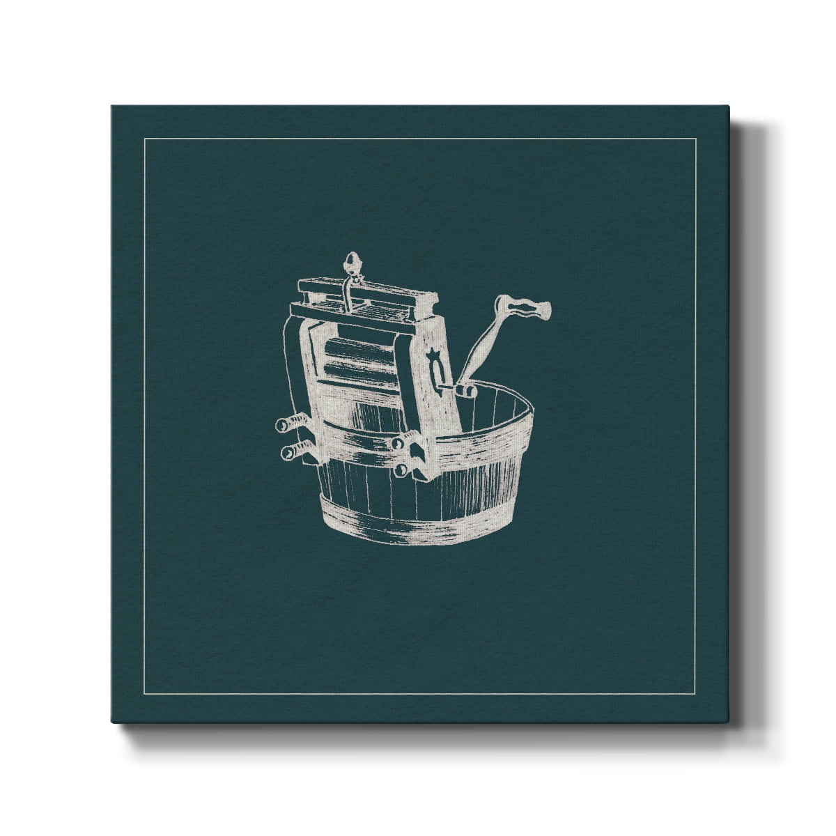 Wexford Home Laundry Tips I-Premium Gallery Wrapped Canvas, 16" x 16" - Ready to Hang