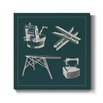 Wexford Home Laundry Tips IV-Premium Gallery Wrapped Canvas, 10" x 10" - Ready to Hang