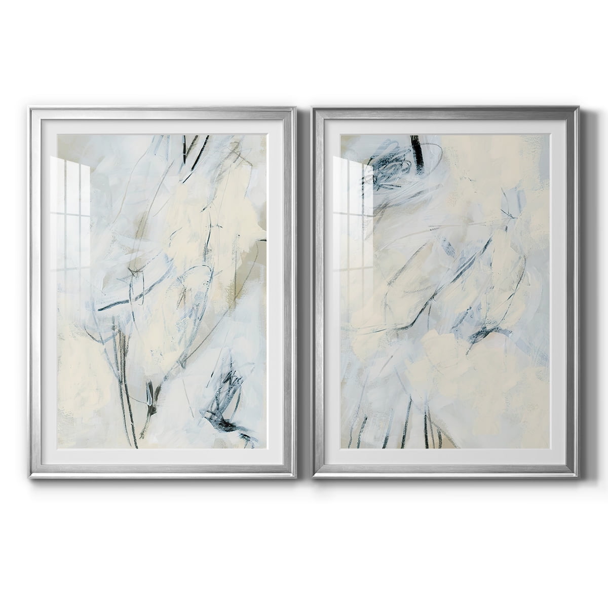 Wexford Home Liminal Space I Premium Framed Print, 22.5" x 30.5" - Ready to Hang, Silver (Set of 2)