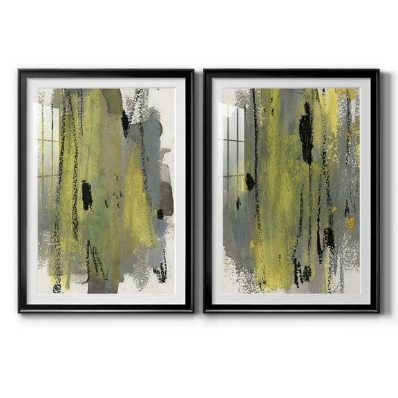 Wexford Home Loft Pastel I Premium Framed Print, 22.5" x 30.5" - Ready to Hang, Black (Set of 2)