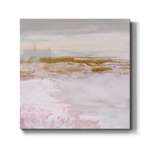 Wexford Home Magenta Skyline I-Premium Gallery Wrapped Canvas, 24" x 24" - Ready to Hang