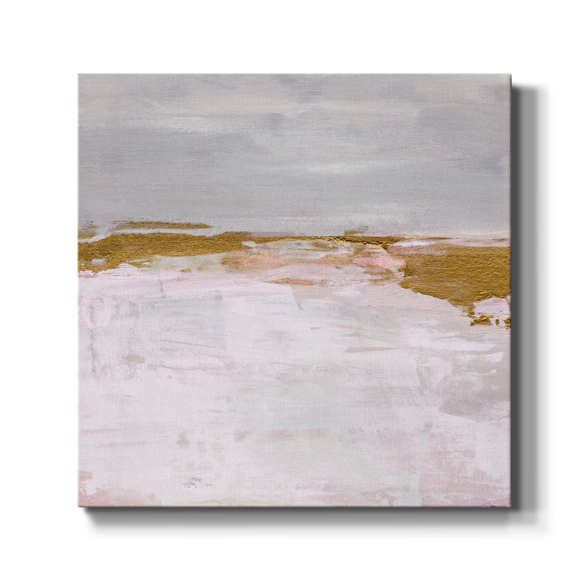 Wexford Home Magenta Skyline II-Premium Gallery Wrapped Canvas, 40" x 40" - Ready to Hang