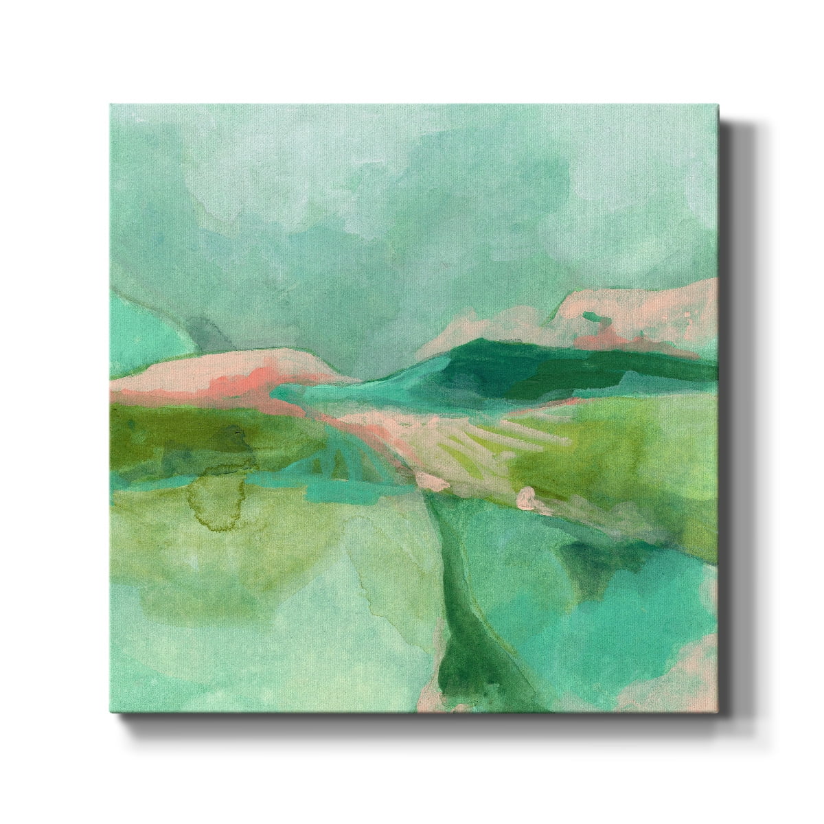 Wexford Home Mint Valley II-Premium Gallery Wrapped Canvas, 10" x 10" - Ready to Hang