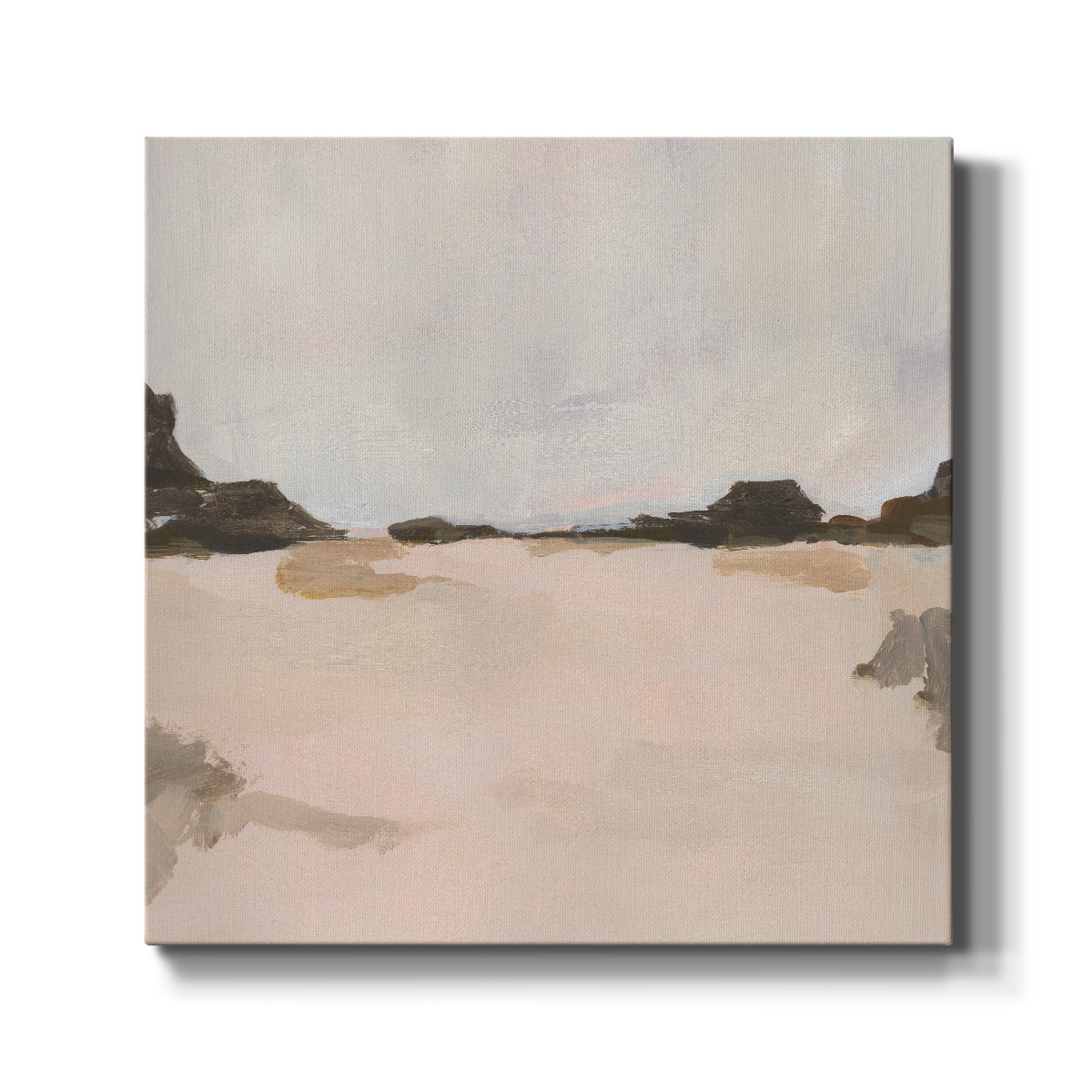 Wexford Home Misty Horizon Line II-Premium Gallery Wrapped Canvas, 24" x 24" - Ready to Hang
